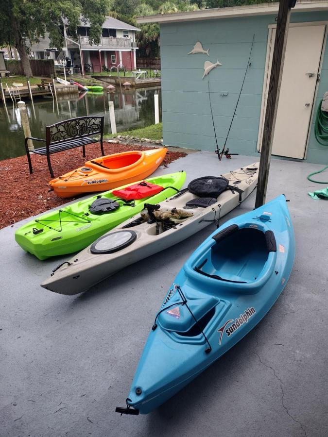 Cozy Vintage Waterfront Home With Fireplace And Kayaks سبرينغ هيل المظهر الخارجي الصورة